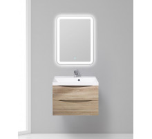 Тумба с раковиной подвесная BelBagno MARINO-700 Rovere Bianco, раковина белая