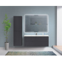 Мебель для ванной подвесная CEZARES DUET-N-1200-2C-SO-GR-P Grafito