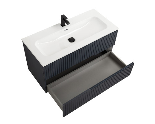 Мебель для ванной подвесная CEZARES DUET-N-1000-2C-SO-GR-P Grafito