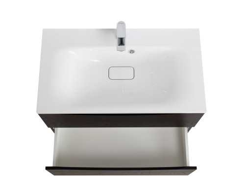 Тумба с раковиной подвесная BelBagno MARINO-800 Rovere Cioccolato Amaro, раковина  BB800/450-LV-MR-FT