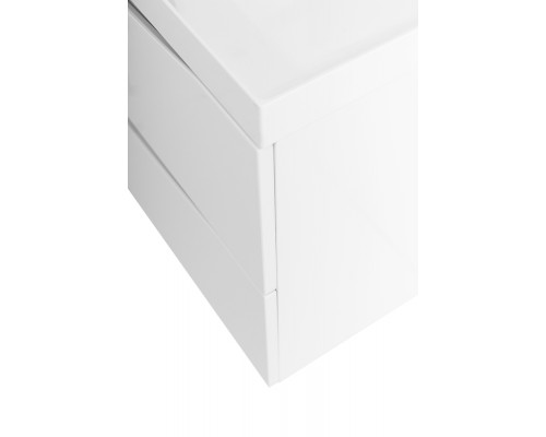 Тумба с раковиной подвесная BelBagno MARINO-800 Bianco Opaco, раковина белая BB800/450-LV-MR-PR