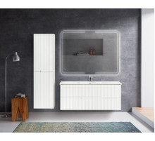 Мебель для ванной подвесная CEZARES DUET-N-1200-2C-SO-BL Bianco Lucido эмаль