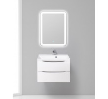 Тумба с раковиной подвесная BelBagno MARINO-700 Bianco Lucido, раковина белая