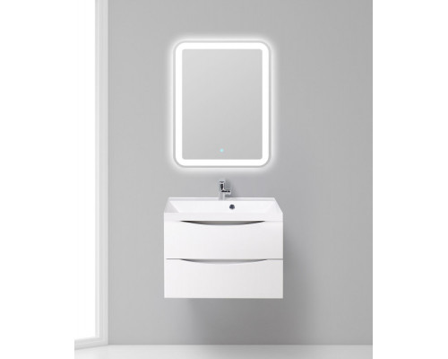 Тумба с раковиной подвесная BelBagno MARINO-700 Bianco Lucido, раковина белая