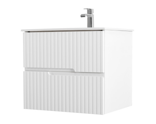 Мебель для ванной подвесная CEZARES DUET-N-600-2C-SO-BL Bianco Lucido эмаль
