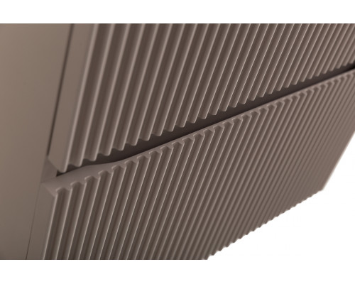 Тумба с раковиной подвесная 100 см, BelBagno UNO-MINI-1000-2C-SO-СO Бежевый матовый, раковина белая BB-8099-3-100