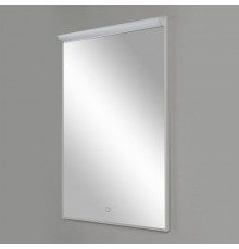 Зеркало в алюминиевой раме с подсветкой с сенсорным выключателем BelBagno SPC-UNO-500-800-TCH