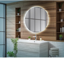 Зеркало с интерьерной подсветкой 800x30мм без выключателя BelBagno SPC-INT-800-LED