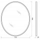 Зеркало BelBagno SPC-VST-750-900-LED-BTN