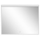 Зеркало в алюминиевой раме с подсветкой с сенсорным выключателем BelBagno SPC-UNO-900-800-TCH