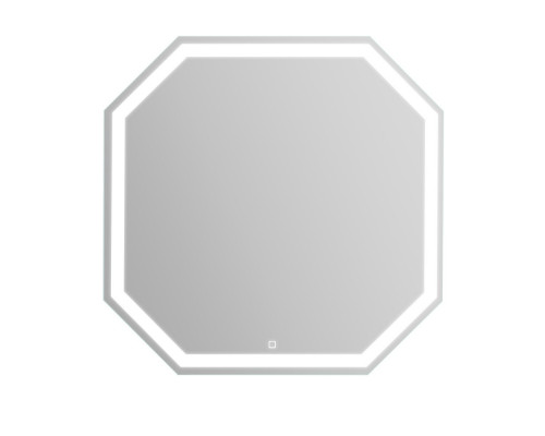 Зеркало с встроенным светильником и сенсорным выключателем BelBagno SPC-OTT-800-800-LED-TCH