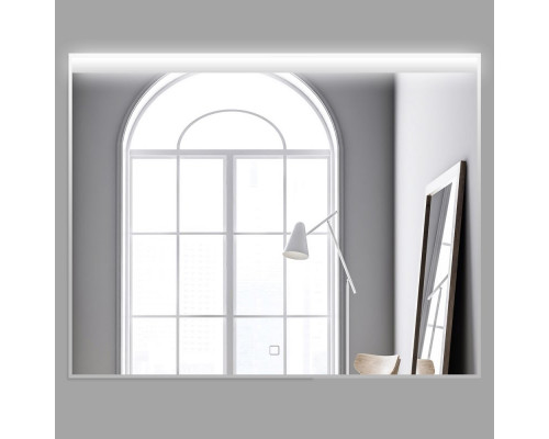Зеркало в алюминиевой раме с подсветкой с сенсорным выключателем BelBagno SPC-UNO-1000-800-TCH