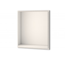 Зеркало со встроенной LED подсветкой, системой Антизапотевания, реверсивное 98x90 CEZARES Bianco opaco 45046