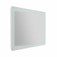 Зеркало с встроенным светильником и сенсорным выключателем BelBagno SPC-LNS-700-700-LED-TCH