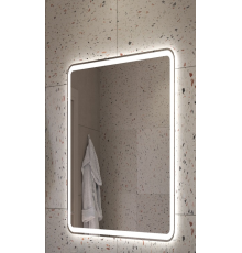 Зеркало 600x800x30мм со встроенной разноцветной подсветкой RGB и сенсорным выключателем CEZARES CZR-SPC-MC-600-800-RGB-TCH