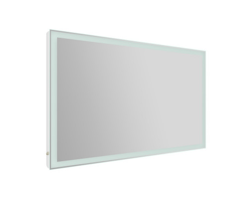 Зеркало с встроенным светильником и кнопочным выключателем BelBagno SPC-GRT-900-600-LED-BTN