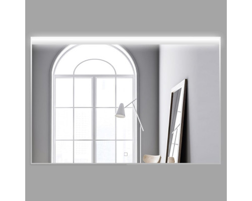 Зеркало в алюминиевой раме с подсветкой с сенсорным выключателем BelBagno SPC-UNO-1200-800-TCH