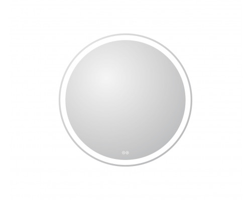 Зеркало 800x800x30мм круглое со встроенной разноцветной подсветкой RGB и сенсорным выключателем CEZARES CZR-SPC-MC-800-RGB-TCH