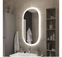 Зеркало 500x950х30мм с контурной разноцветной подсветкой RGB и сенсорным выключателем CEZARES CZR-SPC-ELS-500-950-RGB-TCH