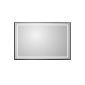 Зеркало в раме с подсветкой сенсорным выкл. и подогревом BelBagno SPC-KRAFT-1200-800-LED-TCH-WARM-NERO Зеркало в раме с подсветкой сенсорным выкл. и подогревом BelBagno SPC-KRAFT-1200-800-LED-TCH-WARM-NERO