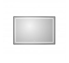 Зеркало в раме с подсветкой сенсорным выкл. и подогревом BelBagno SPC-KRAFT-1200-800-LED-TCH-WARM-NERO