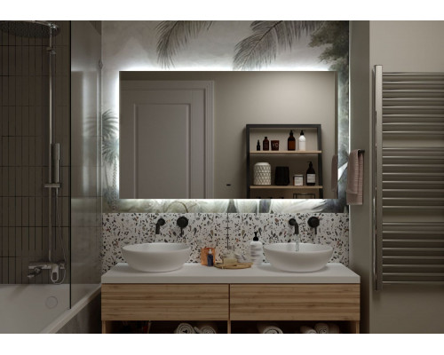 Зеркало с подсветкой ART&MAX PERUGIA AM-Per-1400-800-DS-F