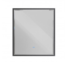 Интерьерное зеркало для ванной с контурной подсветкой, сенсорным выключателем и подогревом CEZARES CZR-SPC-INT-800-900-LED-TCH-WARM-TIT