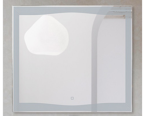 Зеркало с встроенным светильником и сенсорным выключателем BelBagno SPC-LNS-900-800-LED-TCH