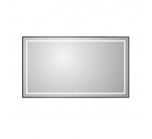 Зеркало в раме с подсветкой сенсорным выкл. и подогревом BelBagno SPC-KRAFT-1400-800-LED-TCH-WARM-NERO