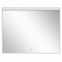Зеркало в алюминиевой раме с подсветкой с сенсорным выключателем BelBagno SPC-UNO-1000-800-TCH