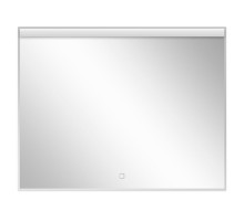 Зеркало в алюминиевой раме с подсветкой с сенсорным выключателем BelBagno SPC-UNO-1000-800-TCH