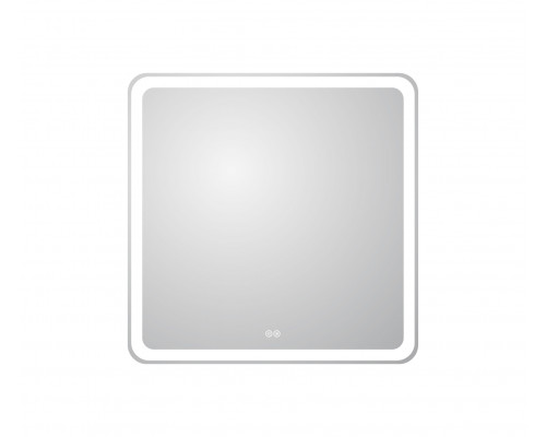 Зеркало 800x800x30мм со встроенной разноцветной подсветкой RGB и сенсорным выключателем CEZARES CZR-SPC-MC-800-800-RGB-TCH