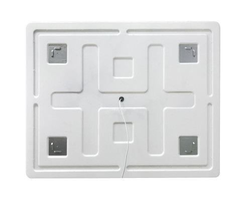 Зеркало с встроенным светильником и кнопочным выключателем BelBagno SPC-GRT-900-800-LED-BTN