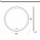 Зеркало со встроенной подсветкой, голосовым управлением и подогревом BelBagno SPC-RNG-800-LED-TCH-SND