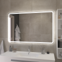 Зеркало 1200x800x30мм со встроенной разноцветной подсветкой RGB и сенсорным выключателем CEZARES CZR-SPC-MC-1200-800-RGB-TCH