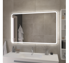 Зеркало 1200x800x30мм со встроенной разноцветной подсветкой RGB и сенсорным выключателем CEZARES CZR-SPC-MC-1200-800-RGB-TCH