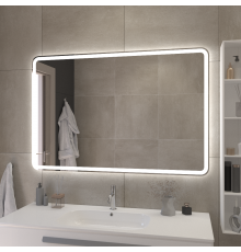 Зеркало 1200x800x30мм со встроенной разноцветной подсветкой RGB и сенсорным выключателем CEZARES CZR-SPC-MC-1200-800-RGB-TCH