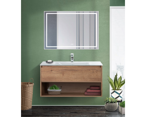 Зеркало в раме с подсветкой сенсорным выкл. и подогревом BelBagno SPC-KRAFT-1000-800-LED-TCH-WARM