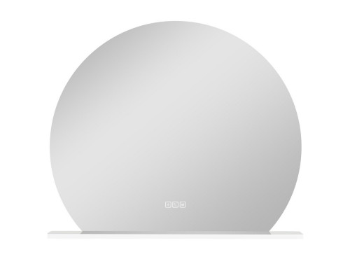 Зеркало c полкой, с встроенным светильником, сенсорным выключателем и подогревом ACQUASI AS-SPC-MNS-1000-LED-TCH-BL