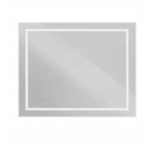 Зеркало в алюминиевой раме со встроенным светильником BelBagno SPC-KRAFT-1000-800-SENS-AL