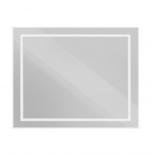 Зеркало в алюминиевой раме со встроенным светильником BelBagno SPC-KRAFT-1000-800-SENS-AL