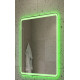 Зеркало 600x800x30мм со встроенной разноцветной подсветкой RGB и сенсорным выключателем CEZARES CZR-SPC-MC-600-800-RGB-TCH