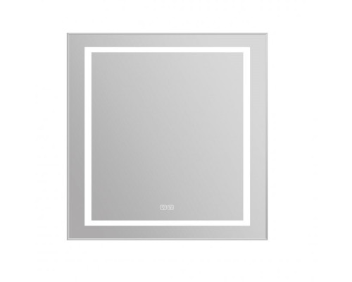 Зеркало в алюминиевой раме с сенсорным выключателем и подогревом BelBagno SPC-KRAFT-885-785-TCH-WARM