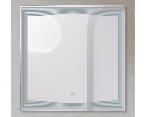 Зеркало с встроенным светильником и сенсорным выключателем BelBagno SPC-LNS-700-700-LED-TCH