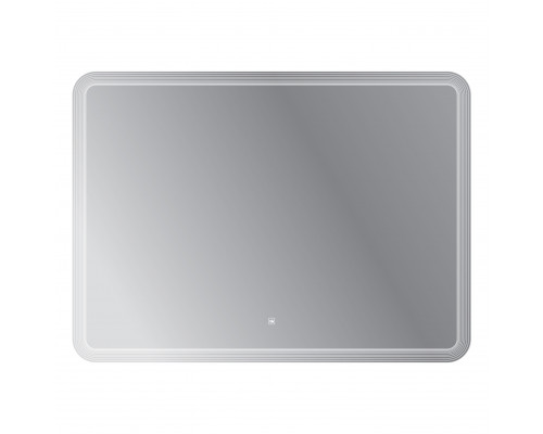 Зеркало с лазерной гравировкой, контурной подсветкой сенсорным выключателем CEZARES CZR-SPC-DUET-1100-800-LED-TCH