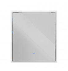 Интерьерное зеркало для ванной комнаты с контурной подсветкой, сенсорным выключателем и подогревом CEZARES CZR-SPC-INT-800-900-LED-TCH-WARM-BL