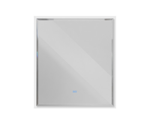 Интерьерное зеркало для ванной комнаты с контурной подсветкой, сенсорным выключателем и подогревом CEZARES CZR-SPC-INT-800-900-LED-TCH-WARM-BL