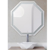 Зеркало с встроенным светильником и сенсорным выключателем BelBagno SPC-OTT-800-800-LED-TCH