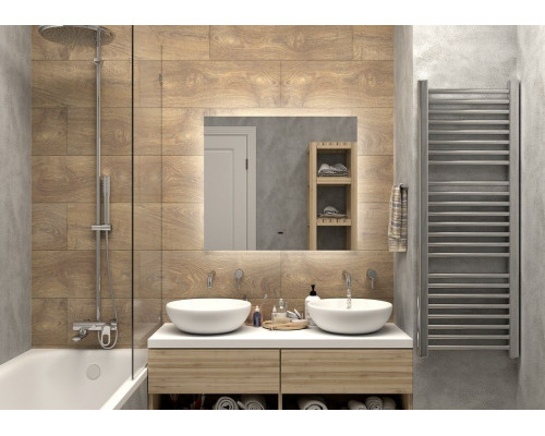 Зеркало с подсветкой ART&MAX PERUGIA AM-Per-800-800-DS-F