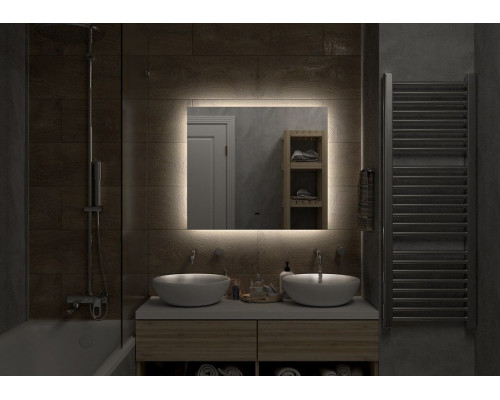 Зеркало с подсветкой ART&MAX PERUGIA AM-Per-800-800-DS-F